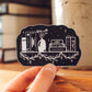 Bookshelf Sticker | Bookish Vinyl Sticker