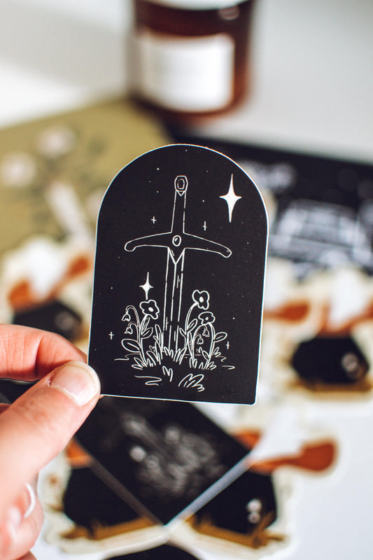 Fantasy Sword Sticker | Sticker for Kobo