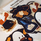 Coffee Ghost Sticker | Cute Halloween Vinyl Sticker