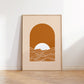 Modern Line Art Print | Boho Minimalist Art Print