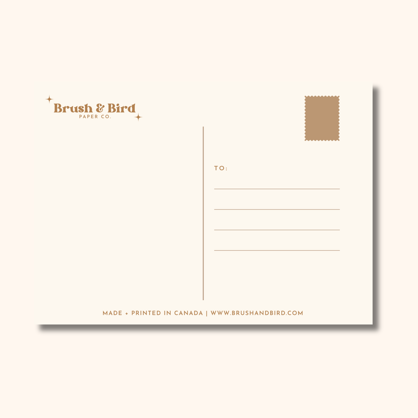 Bird Postcard | Birds of North America 5x7 Design