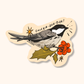 Chickadee Sticker | Bird Lover Waterproof Vinyl Die Cut