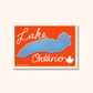 Lake Ontario Sticker | Canada Great Lakes Waterproof Vinyl Sticker PRE-ORDER
