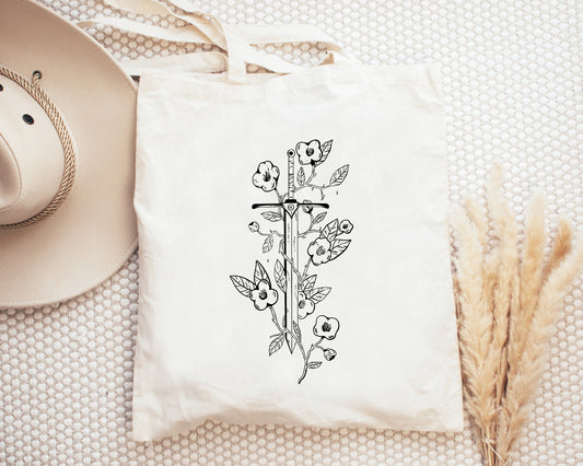 Sword of the Forest Tote Bag