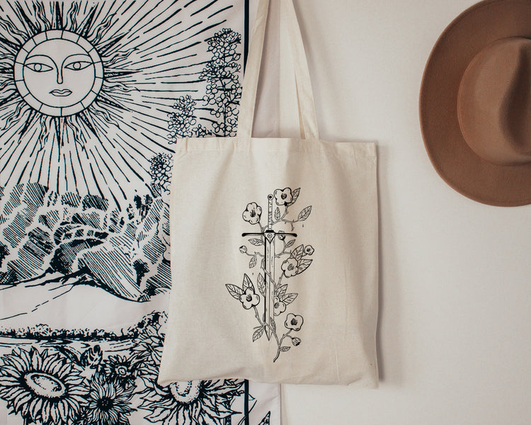 Sword of the Forest Tote Bag