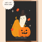 You're so Gourd-geous | Halloween Autumn Greeting Card