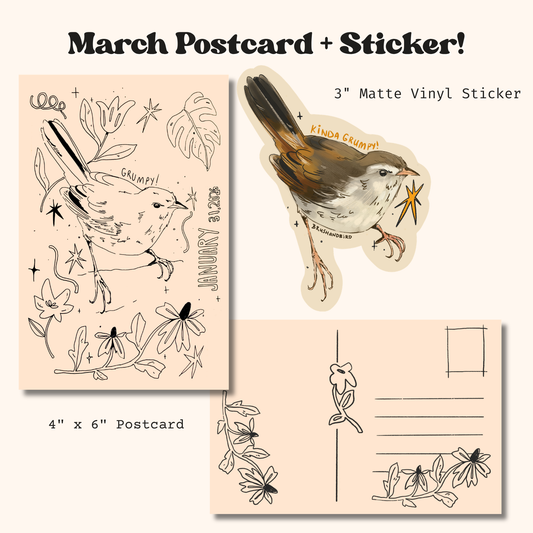 Monthly Snail Mail (Pre-Order)