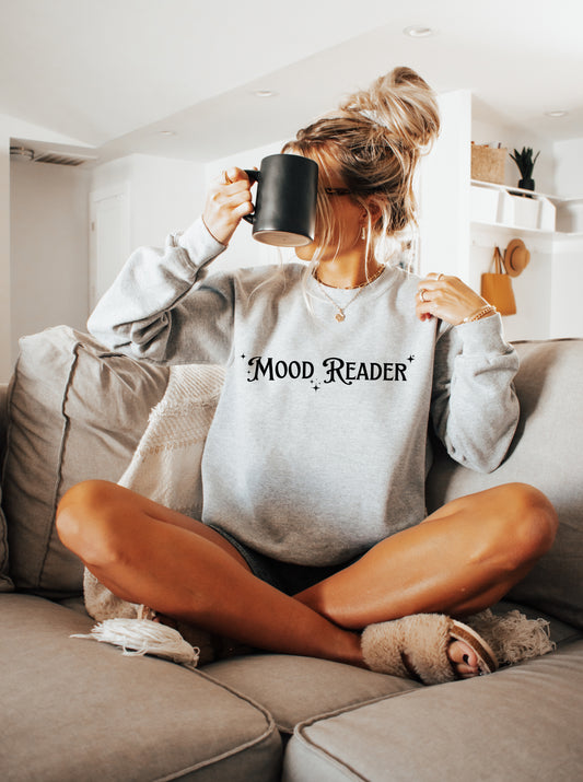 Mood Reader Crewneck | Book Club Collection | Unisex Sweatshirt