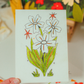 Spring Flower Art | Mini Original Artwork 5x7